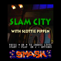 Slam City With Scottie Pippen (32X) (U) (CD 4of4 - Smash) Title Screen